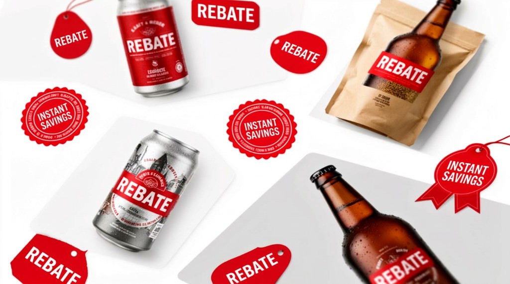 Rebate program — eligible catalog products earn automatic quarterly rebates