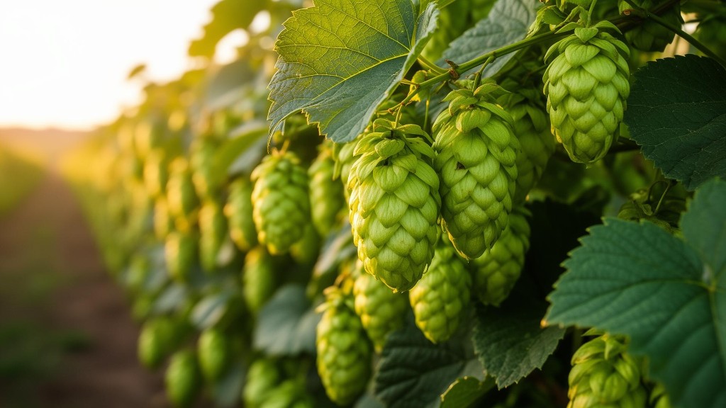 Yakima Valley hop field – premium hops for craft brewers